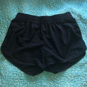 Black Champion Women’s Running Shorts (size Large)